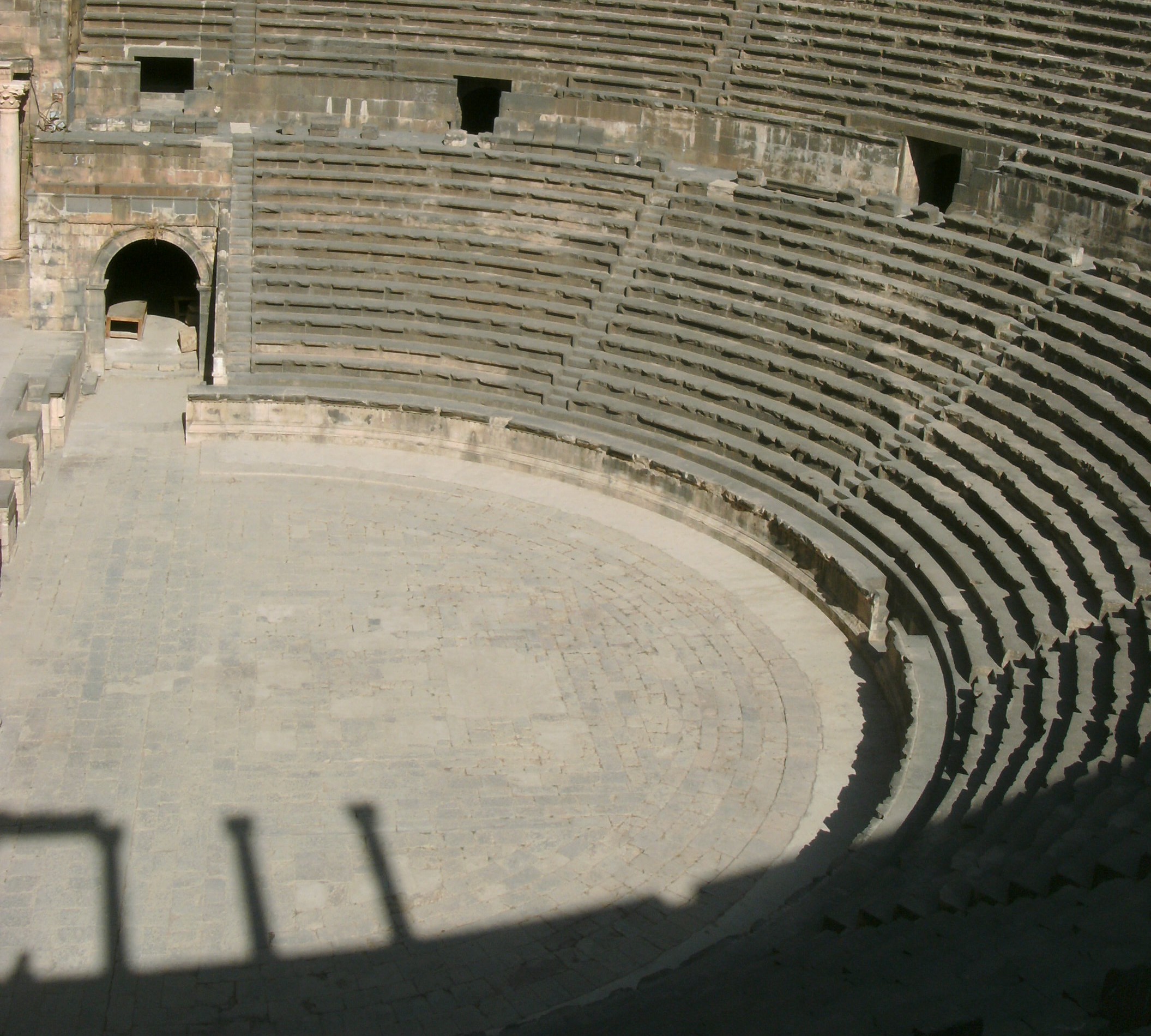 Roman amphitheatre at Bosra