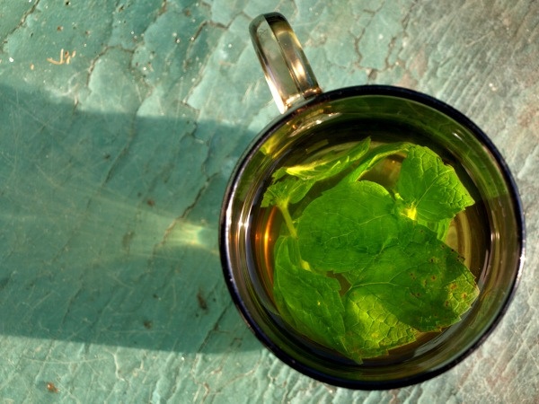 Mint leaf tea