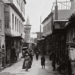 People in street near Bab Sharqi