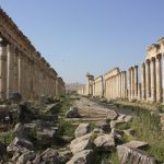 Roman ruins of Syrian city of Apamea