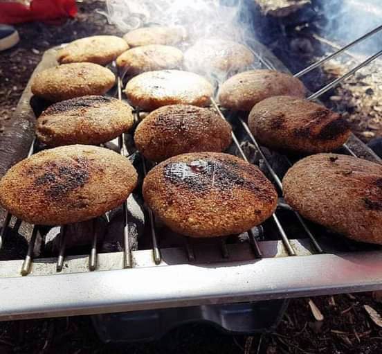 Syrian dish Grilled Kibbeh Sawsan Bouta