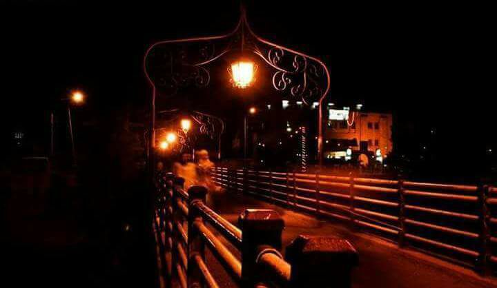 Bridge at night