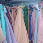 Dresses for rental at Safaa’s Salon for Ladies