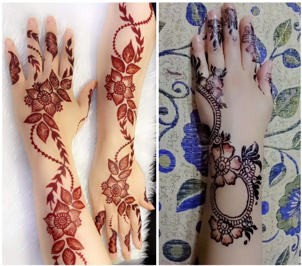 Safaa’s henna art